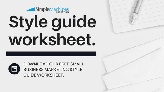 Free Download: Style Guide Worksheet for Small Businesses