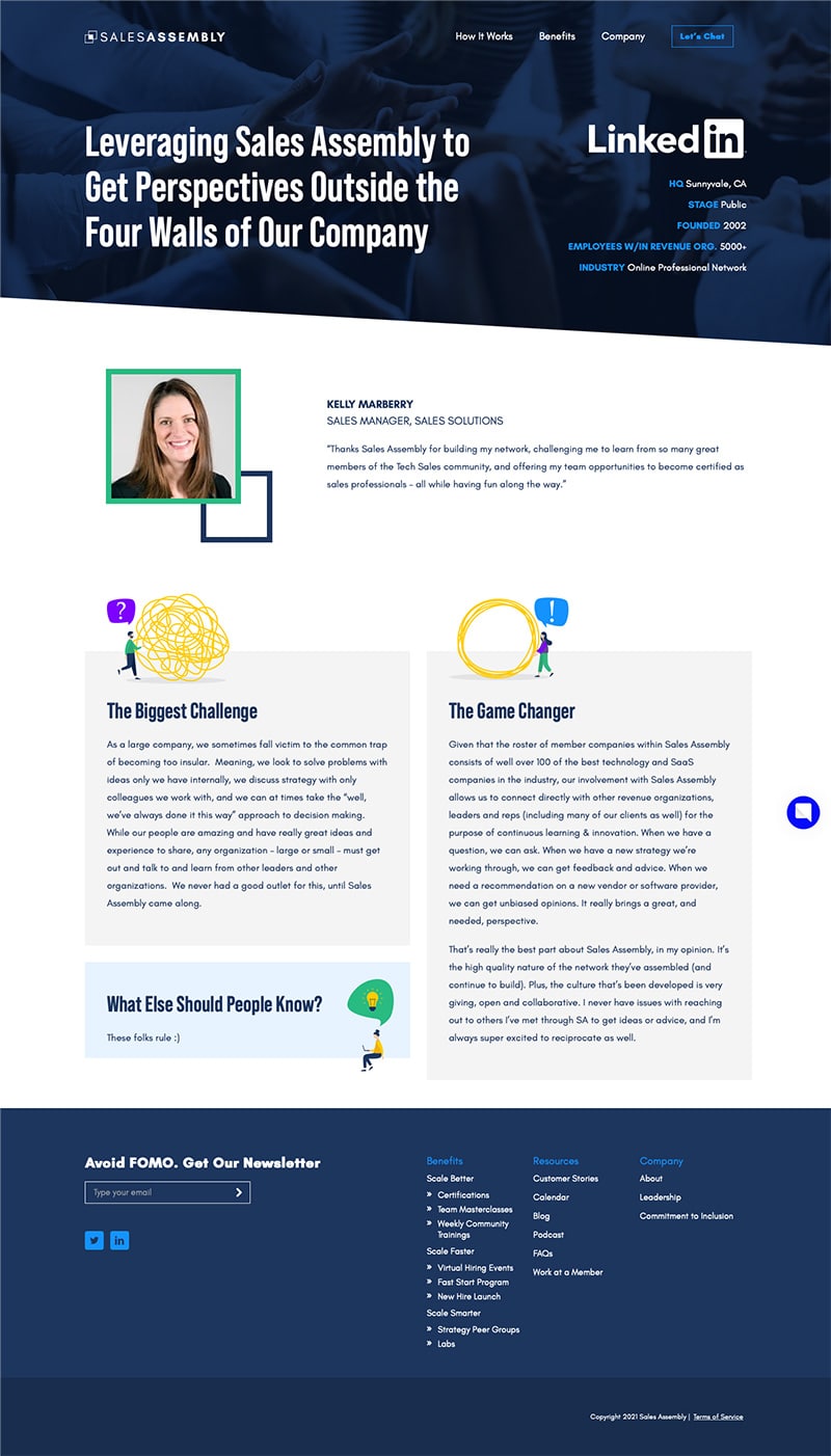 port-SASS page case study