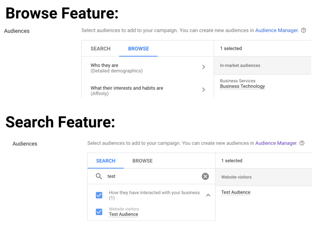 search campaigns google ads