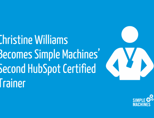 Christine Williams Becomes Simple Machines’ Second HubSpot Certified Trainer