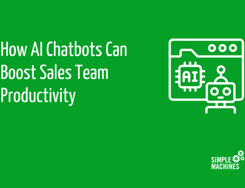 How AI Chatbots Can Boost Sales Team Productivity